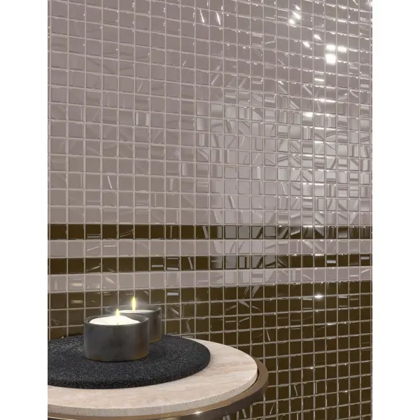 фото Мозаика kerama marazzi temari 29.8х29.8 см цвет дымчатый