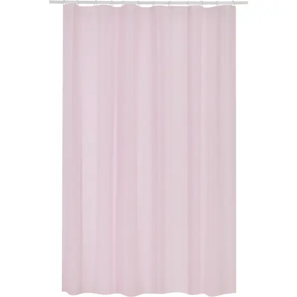 Штора для ванной Аквалиния PE7210A 180x200 см PEVA цвет ярко-розовый штора для ванной комнаты raiber