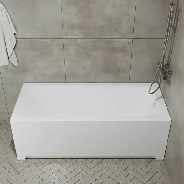 фото Панель для ванны sensea remix 60x170 см цвет белый