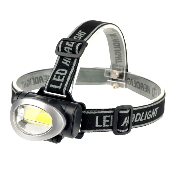 Фонарь LED налобный, элементы питания 3xAAA фонарь налобный старт loe 205 c1