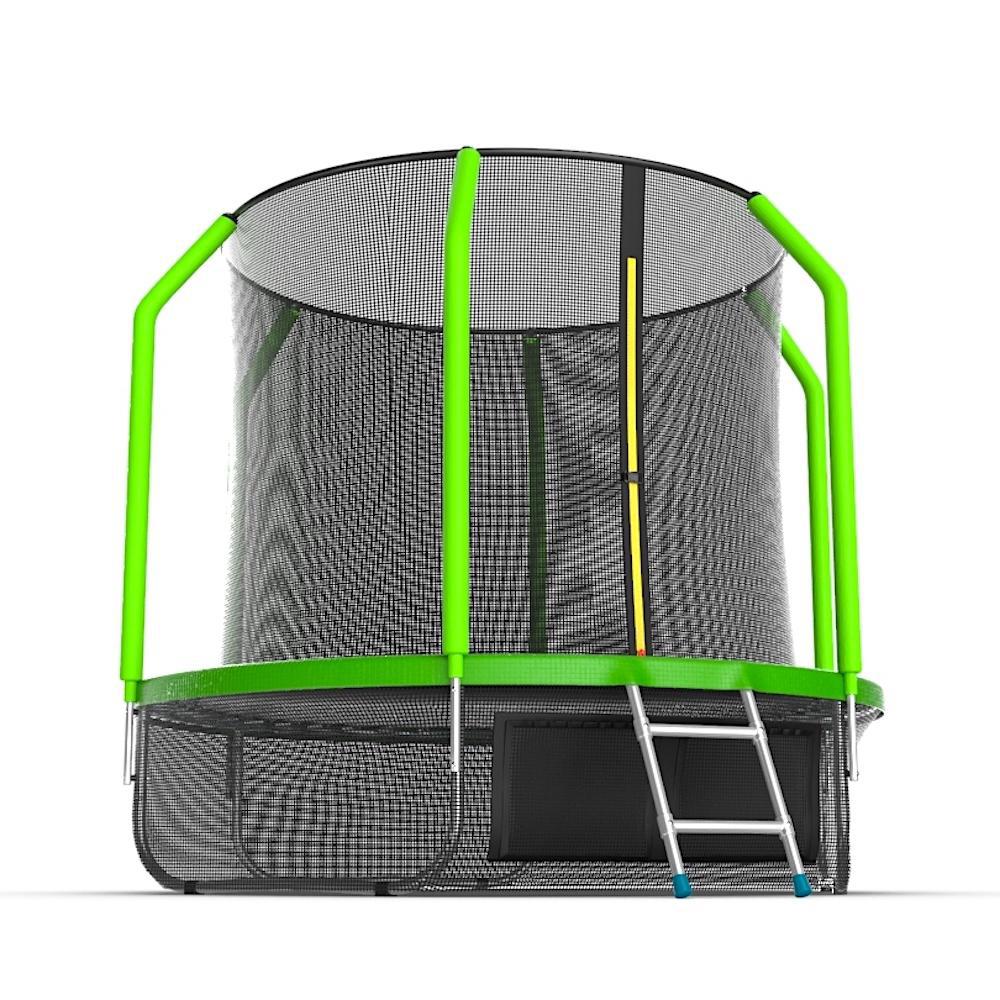 Батут с сеткой москва. Батут каркасный EVO Jump Internal 8ft. EVO Jump Cosmo 8ft. Батут i-Jump 6ft Green. Батут с внутренней сеткой и лестницей EVO Jump Cosmo 10ft Green нижняя сеть.