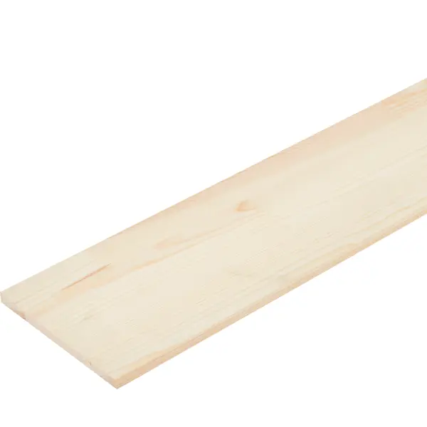 Деревянная панель сращенная 11x150x3000 мм хвоя сорт Экстра прямая деревянная панель для kamilla wood неокраш new