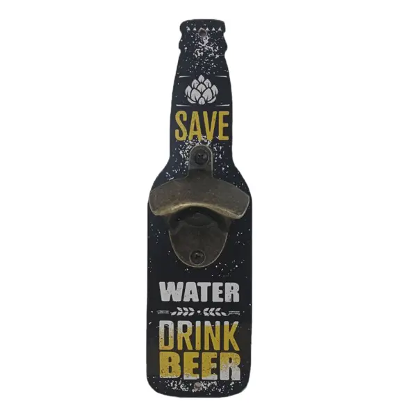 Пивная открывашка Save water drink beer 70x240 мм пивная открывашка beer 95x240 мм