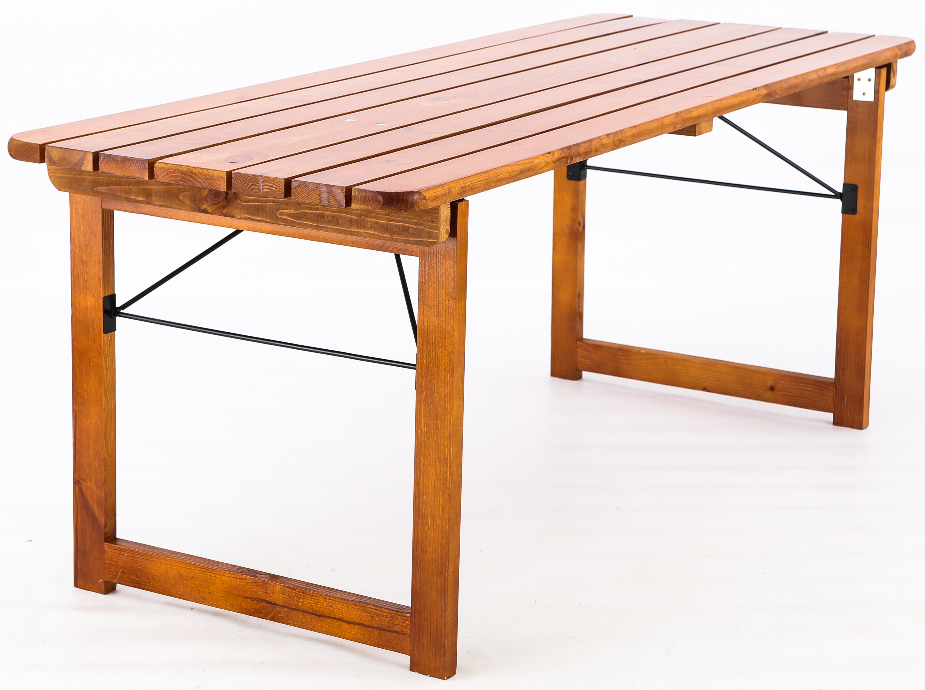 деревянный раскладной стол на дачу