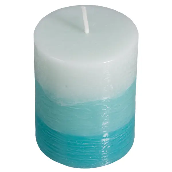Свеча ароматизированная Морской синий 60x75 см свеча античная коническая h300 мм синий с серебром 2 шт