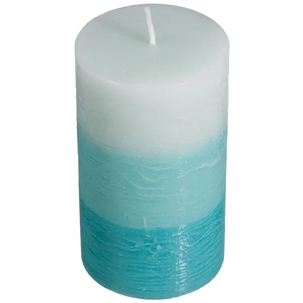 Свеча ароматизированная Морской синий 60x105 см свеча античная коническая h300 мм синий с серебром 2 шт
