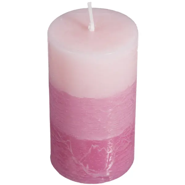 Свеча ароматизированная Цветочный розовый 60x105 см свеча ароматизированная хвойный зеленый 60x105 см
