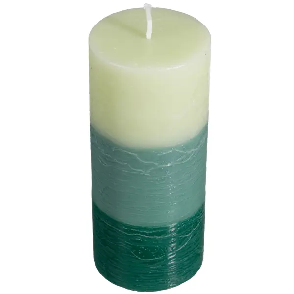 Свеча ароматизированная Хвойный зеленый 60x135 см свеча ароматизированная акватон оранжевый 60x135 см