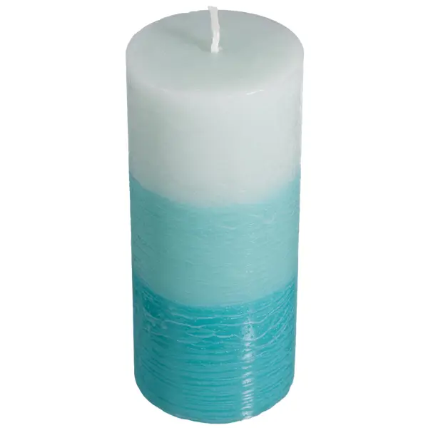 Свеча ароматизированная Морской синий 60x135 см свеча античная коническая h300 мм синий с серебром 2 шт
