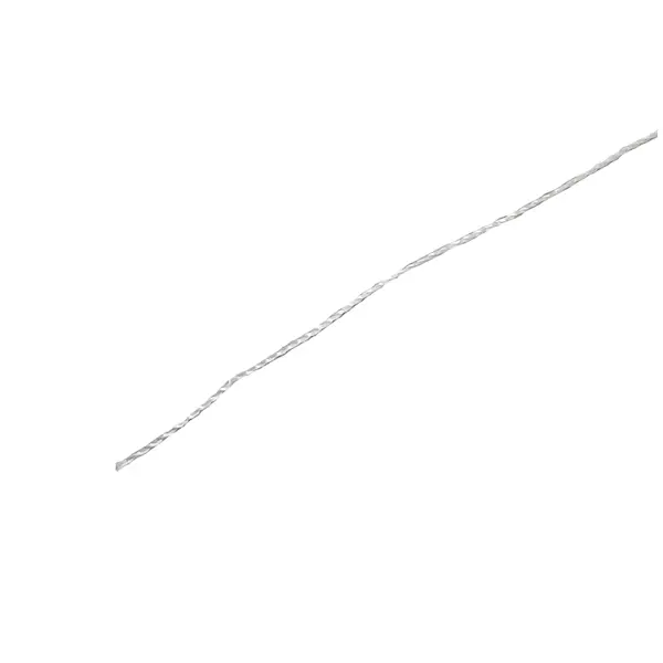 Нить крученая Сибшнур 1 мм цвет белый, 500 м/уп. щетка для дрели bartex 17 мм концевая со шпилькой крученая проволока 99017