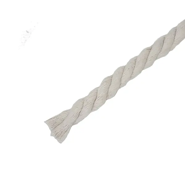 Веревка хлопчатобумажная Сибшнур 10 мм, на отрез веревка хлопковая сибшнур 6 мм серый на отрез