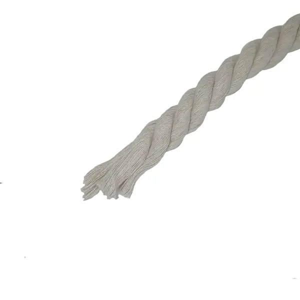Веревка хлопчатобумажная Сибшнур 22 мм, на отрез веревка хлопчатобумажная сибшнур 12 мм 20 м уп