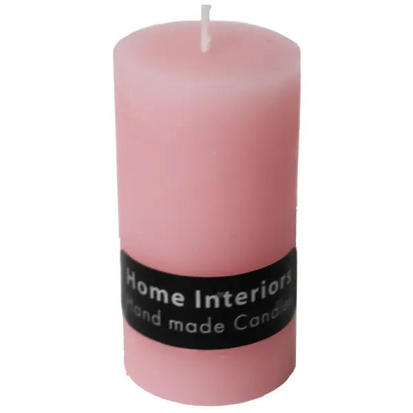 Свеча-столбик Рустик 60x110 мм цвет розовый свеча столбик рустик 60x70 см розовый