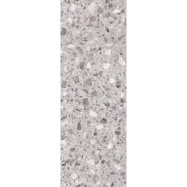 Плитка настенная Azori Terrazzo Grigio 25.1x70.9 см 1.25 м² цвет серый бордюр металлический azori глянцевый 2x63 см серый