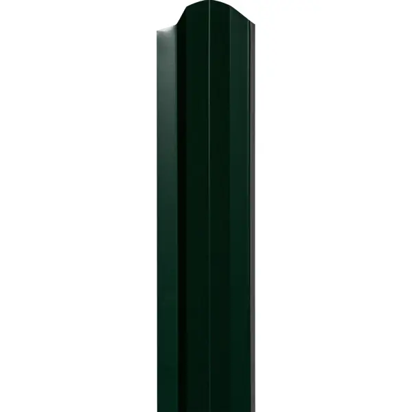 фото Штакетник ст-м 100мм 1.5 м двухсторонний зеленый без бренда