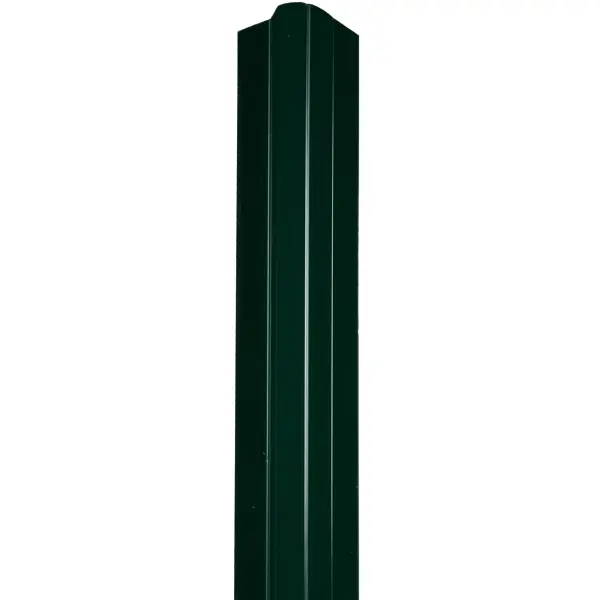 фото Штакетник ст-м 100мм 1.8 м двухсторонний зеленый без бренда