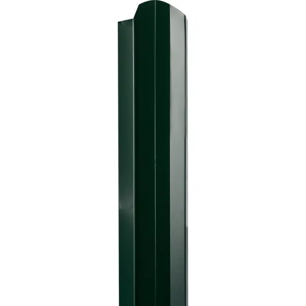 фото Штакетник ст-м 100мм 2 м двусторонний зеленый без бренда