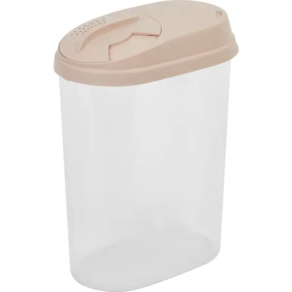 Контейнер для стирального порошка цвет бежевый контейнер для запекания хранения и переноски продуктов в чехле зелёный 370 мл