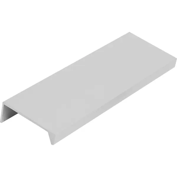 Ручка-профиль мебельная CA1 124 мм алюминий цвет серый ручка профиль ca1 124 мм алюминий