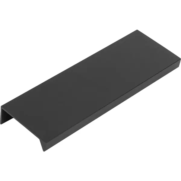 Ручка-профиль мебельная CA1 124 мм алюминий цвет черный ручка профиль ca1 124 мм алюминий