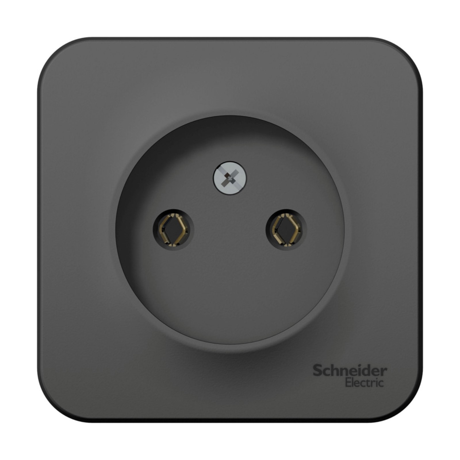  накладная Schneider electric Уют 7612648 цвет черный  .