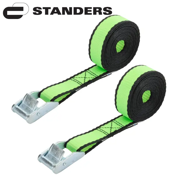 Ремень Standers крепежный с пряжкой 25 мм х 2.75 м 2 шт./уп. ремень standers крепежный 14 мм х 5 м уп