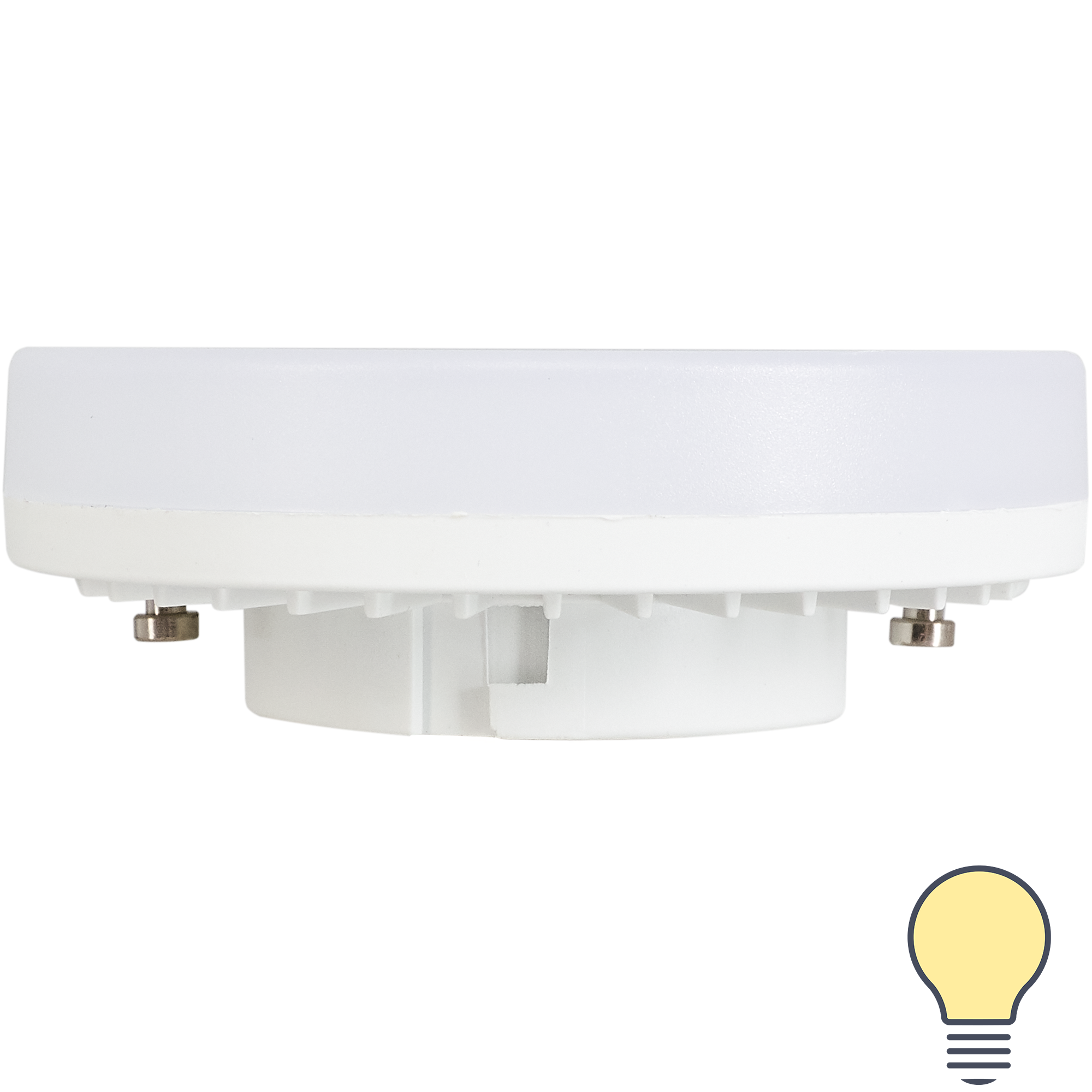 Лампа светодиодная Uniel GX53 6 Вт 470 Лм свет тёплый белый по цене 63 .