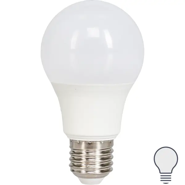 Лампа светодиодная Volpe Norma E27 220-240 В 11 Вт груша 900 Лм, нейтральный белый свет груша виктория