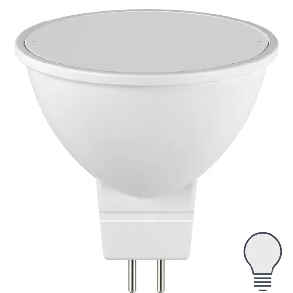 Лампа светодиодная Lexman Clear G5.3 175-250 В 6 Вт прозрачная 500 лм нейтральный белый свет лампа светодиодная lexman clear gu10 220 240 в 6 5 вт прозрачная 700 лм теплый белый свет