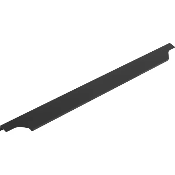 Ручка-профиль мебельная CA1.1 496 мм алюминий цвет черный ручка профиль ca1 124 мм алюминий