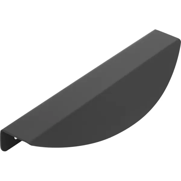 фото Ручка-профиль cт2 156 мм сталь, цвет черный jet