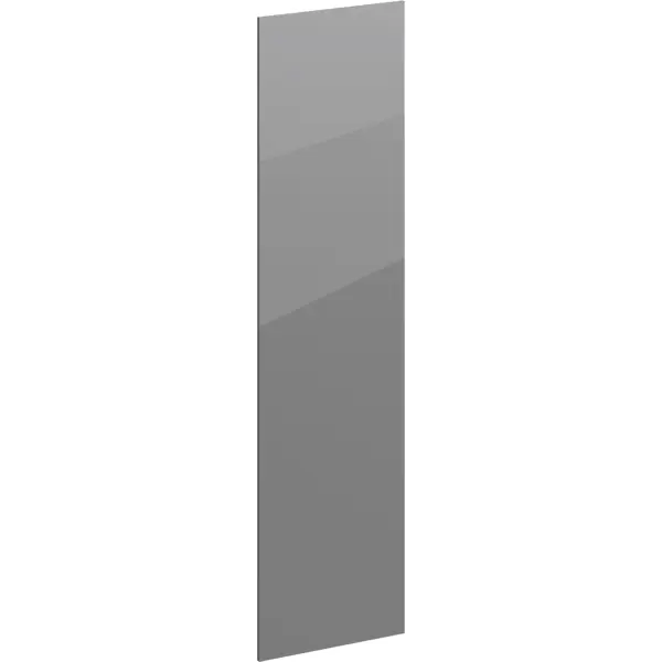фото Дверь для шкафа лион аша грей 59.4x225.8x1.6 цвет серый без бренда