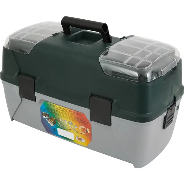 Ящик для инструментов Profbox Е-55 550x280x295 мм, пластик ящик органайзер для инструмента двусторонний со сменными вставками 32 5х28х8 5 см profbox еd 31