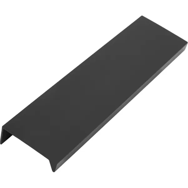 Ручка-профиль мебельная CA1 156 мм алюминий цвет черный