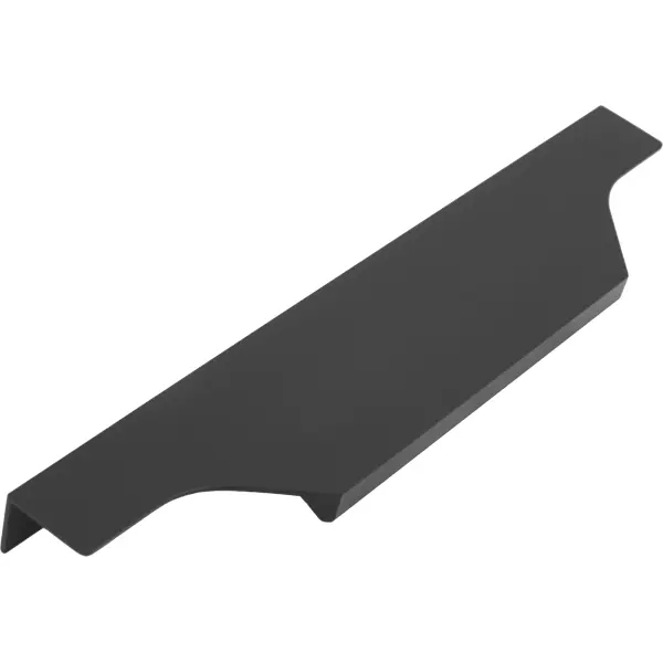 Ручка-профиль мебельная CA1.1 196 мм алюминий цвет черный