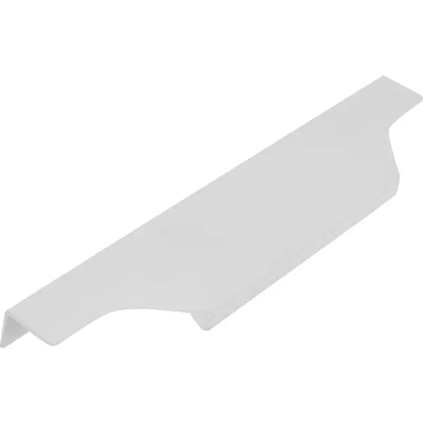 Ручка-профиль CA1.1 196 мм алюминий, цвет белый профиль поперечный 0 75 м белый