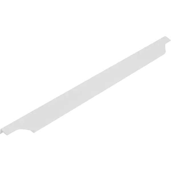 Ручка-профиль мебельная CA1.1 496 мм алюминий цвет белый
