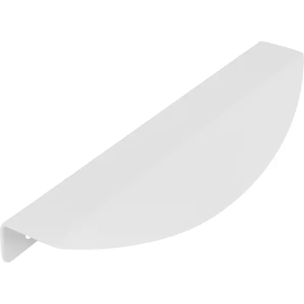 Ручка-профиль мебельная CТ2 156 мм сталь цвет белый ручка профиль ca1 1 496 мм алюминий белый