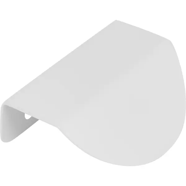 Ручка-профиль мебельная CТ2 60 мм сталь цвет белый п профиль 3000 мм белый шёлк