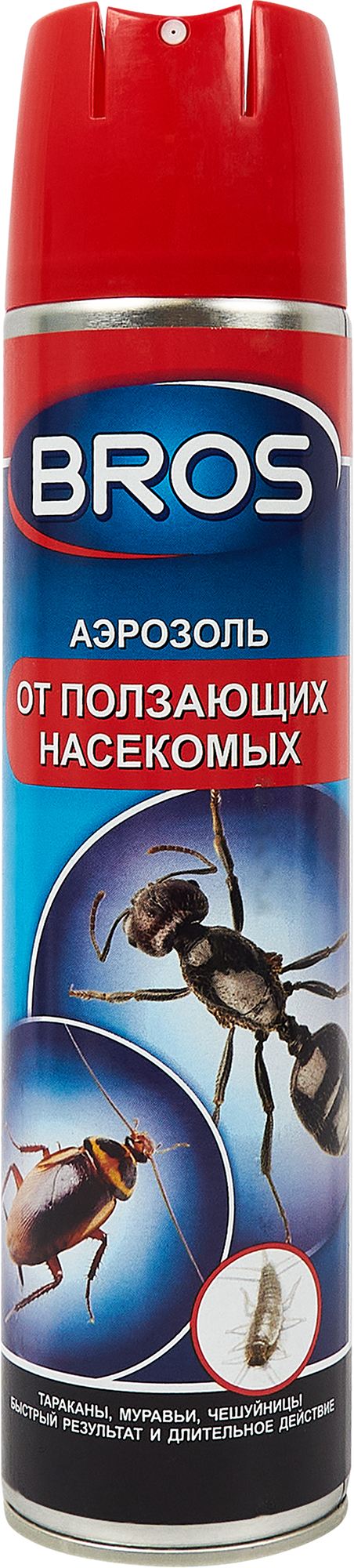Аэрозоль Bros от ползающих насекомых 400 мл ✳️ купить по цене 432 ₽/шт. в  Клину с доставкой в интернет-магазине Леруа Мерлен