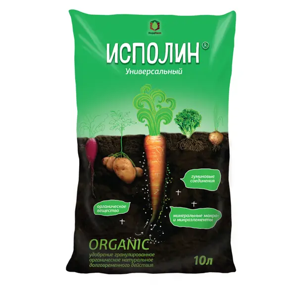 Удобрение Исполин универсальный 10л удобрение агрикола 4 для моркови и свеклы минеральное гранулы 50 г green belt
