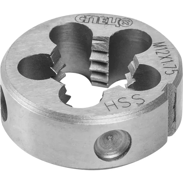Плашка Спец М12 х 1.75 мм просекатель для металлических профилей спец