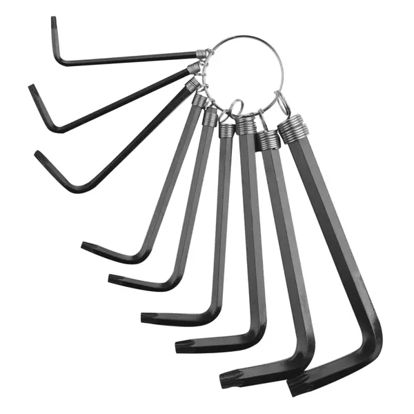 Набор ключей Torx MERN0154N T10-T50 мм, 9 предметов лента упаковочная с полосой микс 0 5 см х 10 м набор 6 шт