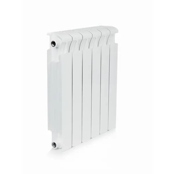 Радиатор Rifar Monolit 300/90 биметалл 6 секций боковое подключение цвет белый радиатор rifar monolit 500 100 биметалл 8 секций боковое подключение