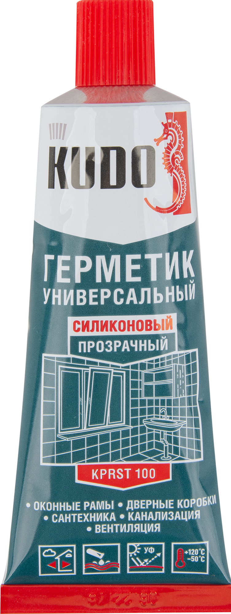 Герметик силиконовый Kudo Praktik универсальный прозрачный тюбик 85 мл ✳️  купить по цене 194 ₽/шт. в Москве с доставкой в интернет-магазине Леруа  Мерлен