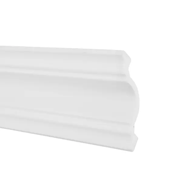 Плинтус потолочный полистирол Inspire DSMSL01103 белый 80х80х2000 мм плинтус потолочный экструдированный полистирол inspire с06 30 белый 30х30х2000 мм