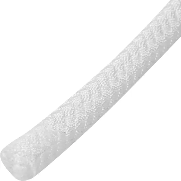 Веревка полиамидная 14 мм цвет белый, 10 м/уп. веревка полиамидная 8 мм белый 10 м уп