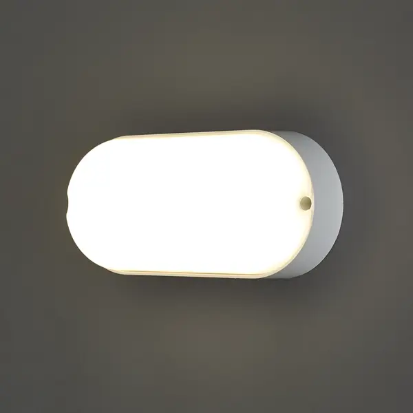 фото Светильник жкх светодиодный volpe q295 12 вт ip65, накладной, нейтральный белый свет, цвет белый