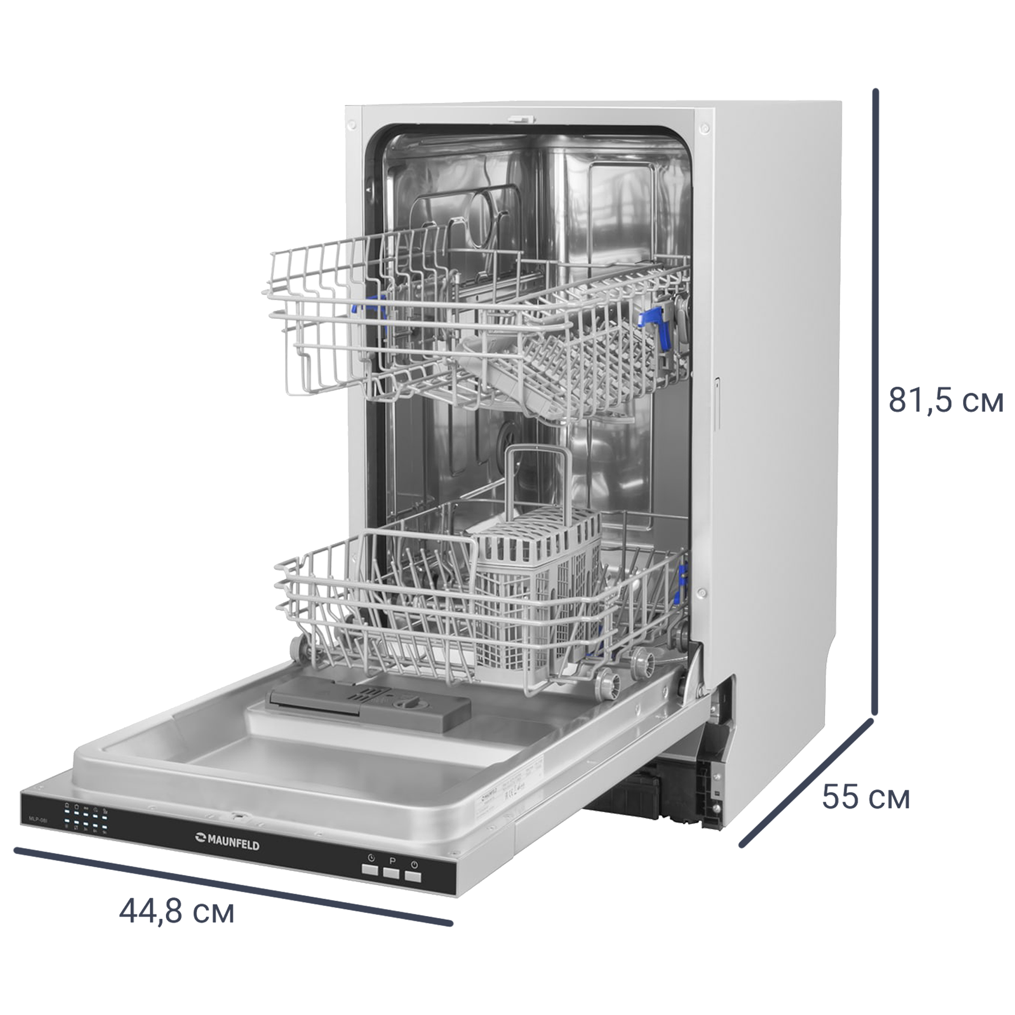 Встраиваемая посудомоечная машина Maunfeld MLP-08i
