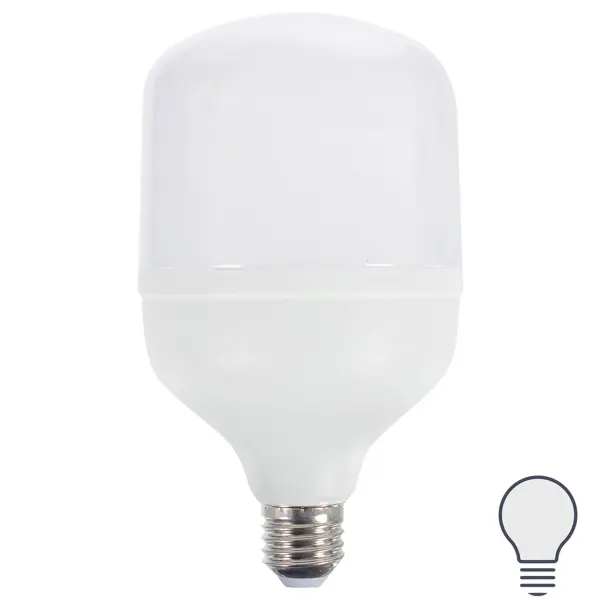Лампа светодиодная Volpe Е27 25 Вт 2000 Лм свет холодный белый аптечка для учебных общеобразовательных учреждений фэст